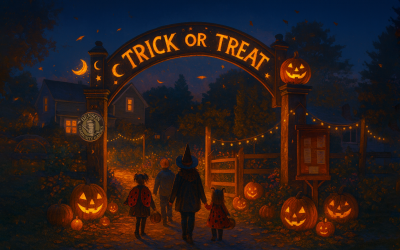 Trick-or-Treat in the Garden